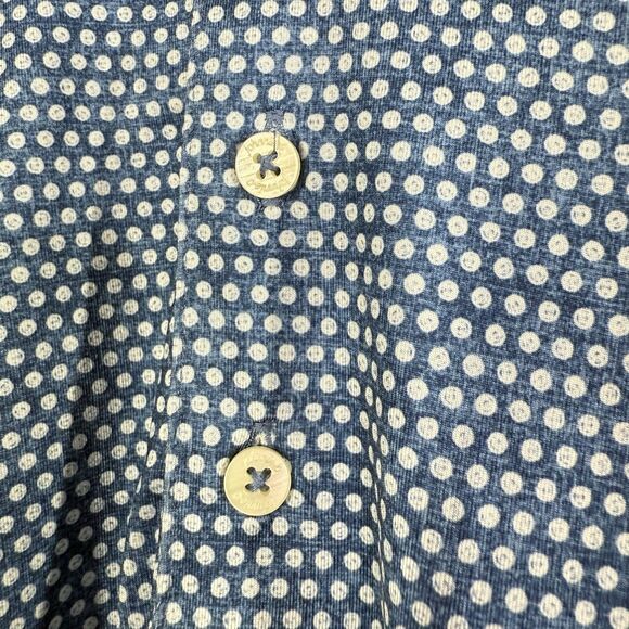 Johnny-O Golf Polo Shirt Mens Large Blue Performance Preppy Style Casual Top - Picture 6 of 10